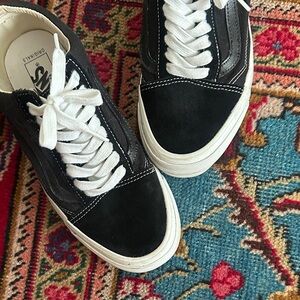 Vans Vault Black and White Sneakers